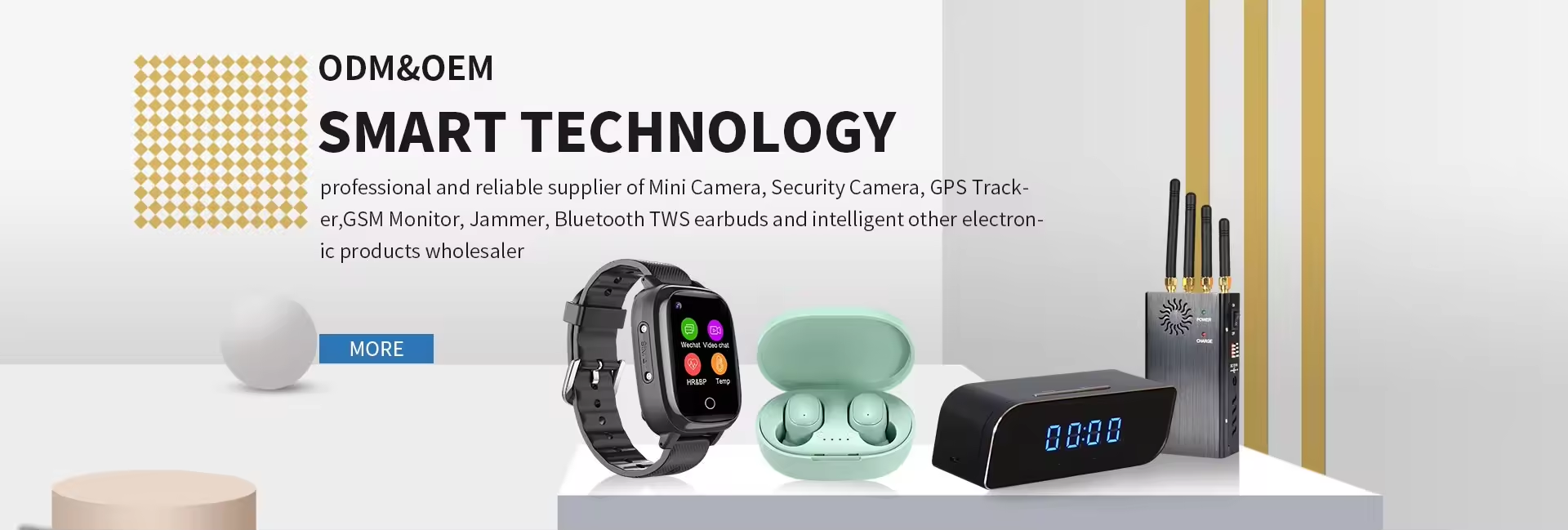 chất lượng Thiết bị gây nhiễu tín hiệu cầm tay nhà máy sản xuất