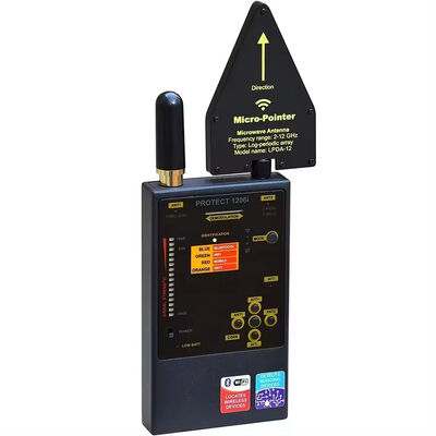 1206S Digital RF Signal Detector 50MHz - 12GHz GSM WiFi With Wide Detection Range