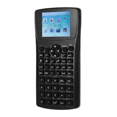 Large LCD Display Dual Power Handheld Desktop Calculator with 900 mAH Battery Capacity