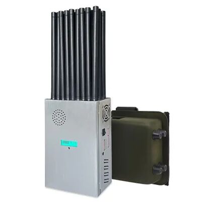 27 Antennas Portable Jammer Block Signal WiFi 6E Mobile Phones Worldwide GPS RF Signals