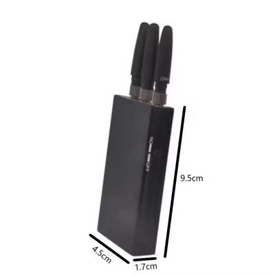 Portable Handheld Signal Jammer 3 Antennas GSM 2G 3G GPS RF Signal Jammer Detector