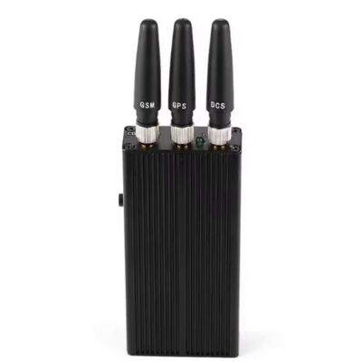 Portable Handheld Signal Jammer 3 Antennas GSM 2G 3G GPS RF Signal Jammer Detector