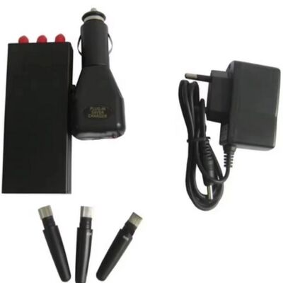 Portable Handheld Signal Jammer 3 Antennas GSM 2G 3G GPS RF Signal Jammer Detector