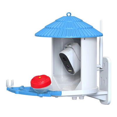 4MP Bird Feeder Camera With Solar Panel Smart AI Recognition Bird Feeder