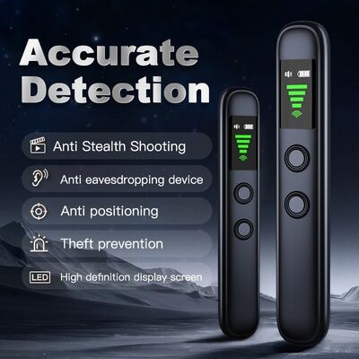T66 Wireless RF Signal Detector Camera Bug Detector Anti Sneak Camera Inspection GPS Positioning
