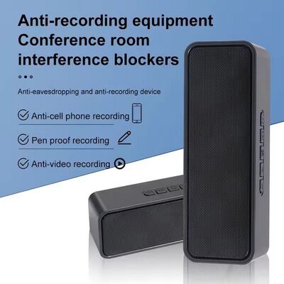 Wide Angle Audio Recording Blocker 180 Degree Coverage Cell Phone Jamming Device