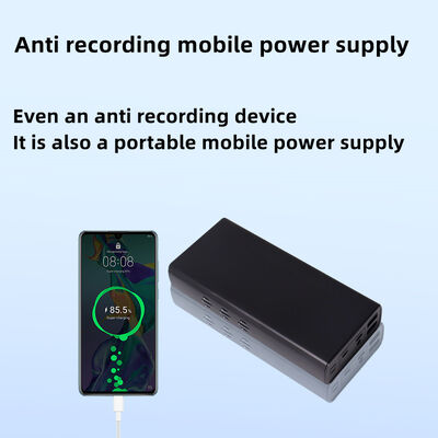 Portable Power Bank Voice Audio Recording Shield Preventing Sounding Recording