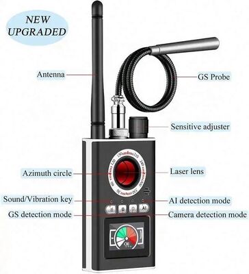 K88 Wireless RF Signal Detector Device For GSM GPS Tracker Mini Camera Infrared Scanning