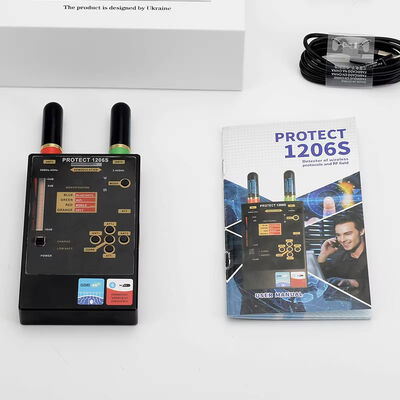 1206S Digital RF Signal Detector 50MHz - 12GHz GSM WiFi With Wide Detection Range