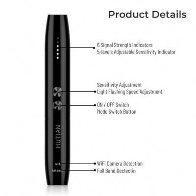 Infrared Scanning Portable Detector Laser Detection Anti Monitoring GPS Eavesdropping