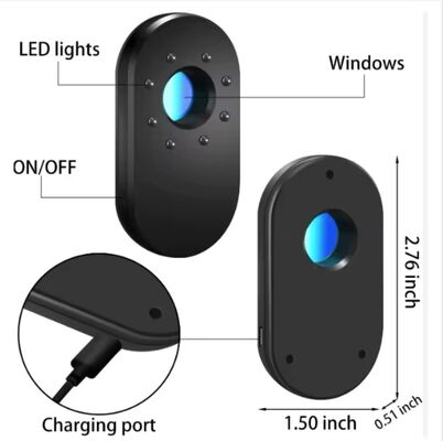 Hotel Anti Camera Protection Portable Wireless Infrared Detector with 70*38*12 Size