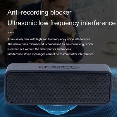 4000 mAh Battery Mobile Phone Anti Recording Device For Security Range 1m - 3m