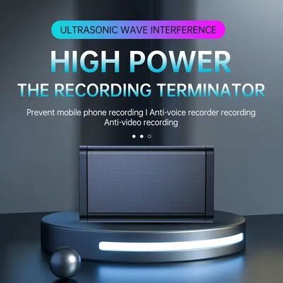 Battery 8000mah 360 Degree Detecting High Power Voice Recording Blocker for Sound Shielding