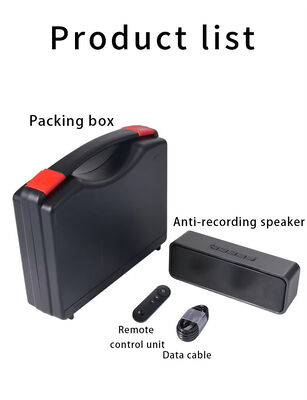 ABS Mobile Phone Anti Recording Jammer Remote Control For Secret Meeting