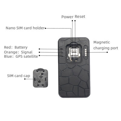 3000mah Battery 4G Listening Tracking Device with Sound Notifications and PCBA ZX905