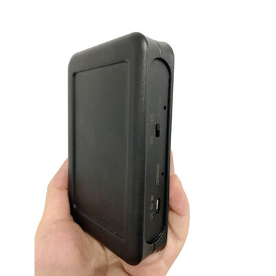 Black Handheld Pocket Signal Jammer Remote Control 3G 4G 2.4G WIFI Signals Box