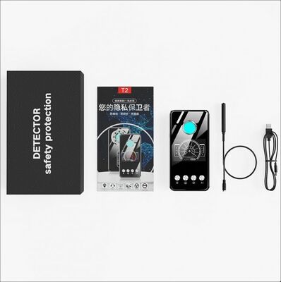 1MHZ - 8000MHz Anti Tracking Blocker T2 RF Signal Detector 1200mah Power Supply For Safe Signal Scanning