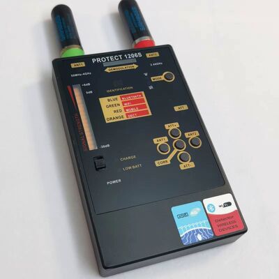 1206S RF Wireless Signal Detector 50Mhz - 4000Mhz Anti Camera Scanner IProtect