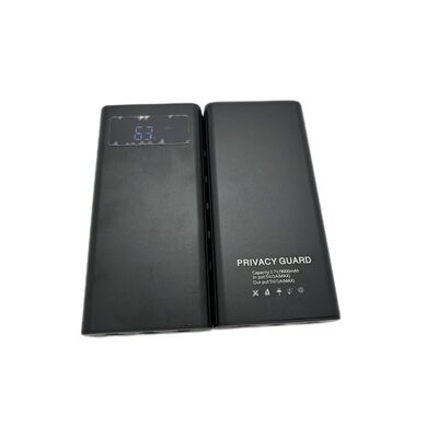 Function Security Display Portable Power Bank Style 9000mah for Long Time Audio Recording and AntiVoice Recorder Defense