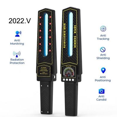 1MHz-8000MHz Frequency Detection Range Handheld GPS Signal Scanner Device with Anti-Camera Detector