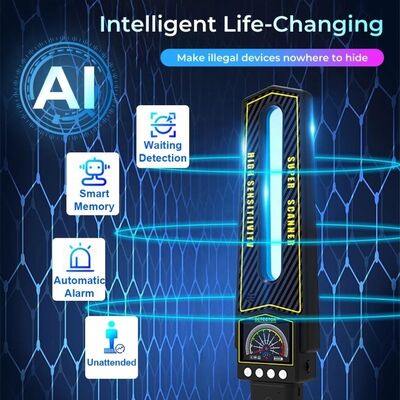 1MHz-8000MHz Frequency Detection Range Handheld GPS Signal Scanner Device with Anti-Camera Detector