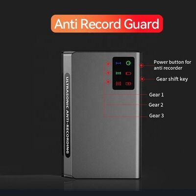 DC5V/1A Charging Power Supply Portable Voice Recording Shield Power Bank for Anti-Video Phone Recording and Performance