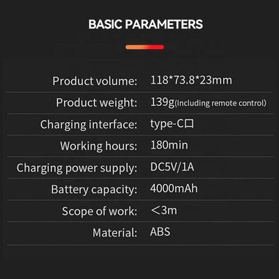 DC5V/1A Charging Power Supply Portable Voice Recording Shield Power Bank for Anti-Video Phone Recording and Performance