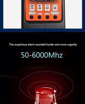 Compact Portable Mobile Phone Signal Detector Anti Positioning Anti Eavesdropping Monitoring
