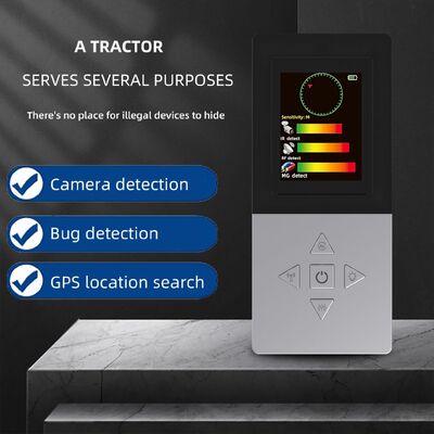 3.7V RF Signal Detector Heat Seeking AI Auto Scanner Hidden Cam GPS Tracker Wireless Signal Scanner