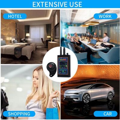 1MHz - 12GHz RF Signal Detector For Wireless Audio Bug And GPS Camera Detection In Aluminum Alloy