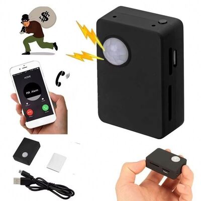 Plastic GPS Tracker Locator Mini Smart Wireless PIR Motion Detector With GPS Navigation