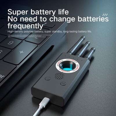 2.4G Frequency Handheld T16 Professional Cameras and Eavesdropping Detector for Eavesdropping Detection in a Box