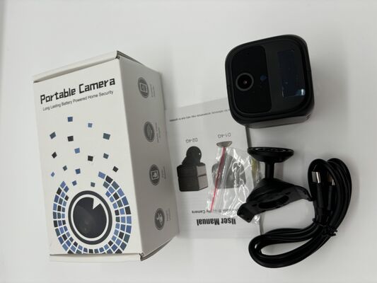 120° View Angle Portable WIFI Small Video Surveillance Cameras WIFI And Cloud Data Storage