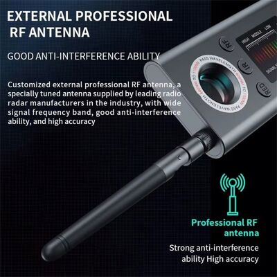 Indoor Mounting Type Handheld Hidden Camera Detector Anti Mini Gadgets Wireless Signal Car GPS Infrared Search Devices