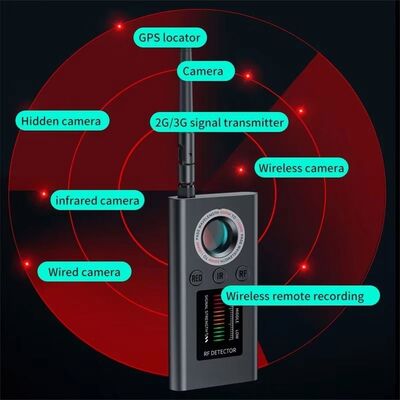 Indoor Mounting Type Handheld Hidden Camera Detector Anti Mini Gadgets Wireless Signal Car GPS Infrared Search Devices