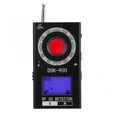 Handheld Wireless RF Signal Detector 1MHz - 6.5GHz For Car GPS And Hidden Camera Tracker