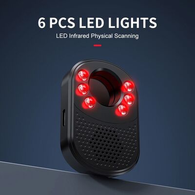 Hotel 90mAh Rechargeable Battery Anti Spy Hidden Camera Detector For Preventing Monitoring