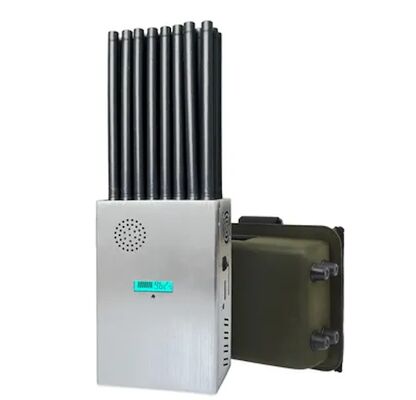 24 Antennans Signal Jammer Blocking WIFI 6E Mobile Phone 2G 3G 4G 5G GPS WIFI UHF VHF RF LOJACK Signals